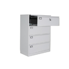 Cyber Lock Lateral Metal Four Drawers Storage Cabinet RAL Color