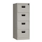 Office Steel KD Structure RAL7035 4 Drawer Filing Cabinet