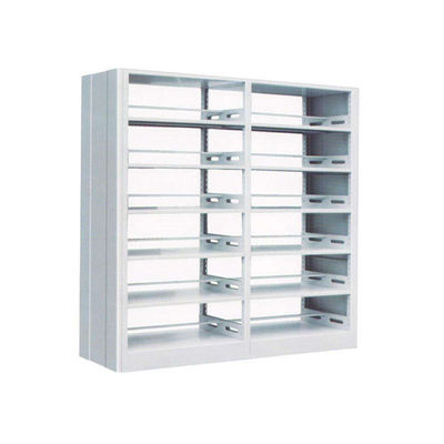 Library 2.0mm Thickness Metal Storage Rack Wooden Frame Steel Storage Rack
