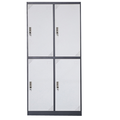 Four Doors Steel Metal Smart Parcel Lockers Commercial Furniture