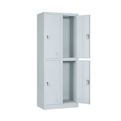 Four Doors Steel Metal Smart Parcel Lockers Commercial Furniture