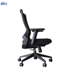 Modern Swivel Executive Black Mesh Office Chair With Headrest